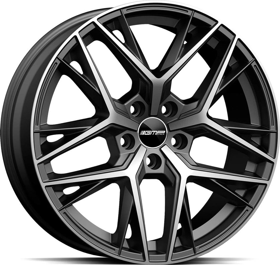 GMP Lunica Matt Anthracite Diamond 8x19 5/120 ET58 CB65,1 Kulkona R14