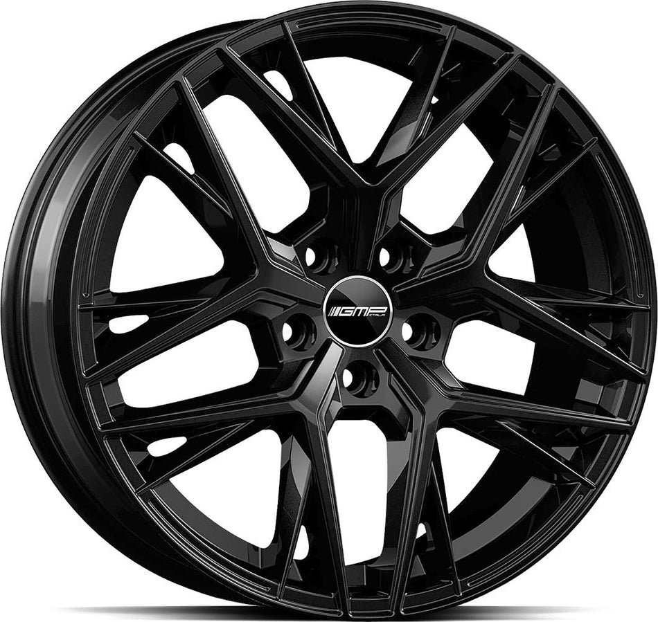 GMP Lunica Glossy Black 9x19 5/112 ET48 CB66,6 60°