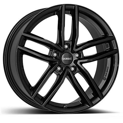 DEZENT TR black 9x18 5/112 ET58 CB66,6 Kulkona R14