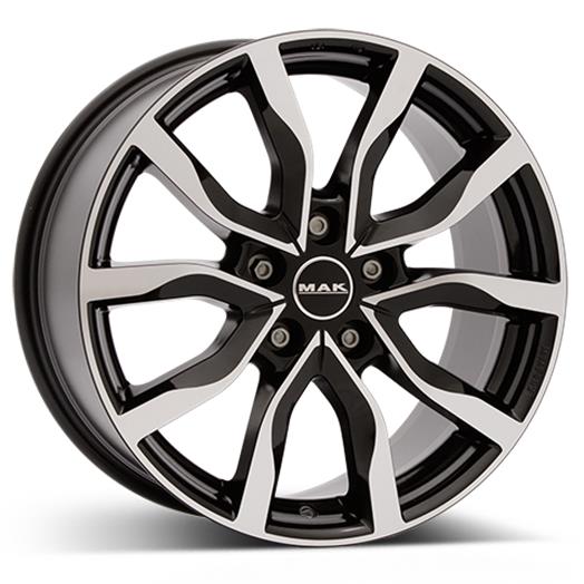 MAK Highlands blk/pol 9x21 5/120 ET44 CB72,6 60°