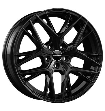 GMP Lunica Glossy Black 8x18 5/112 ET45 CB66,6