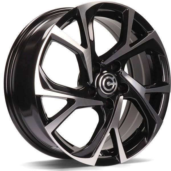 Tokio Black Front Polished 6,5x17 5/114,3 ET40 CB73,1 60°