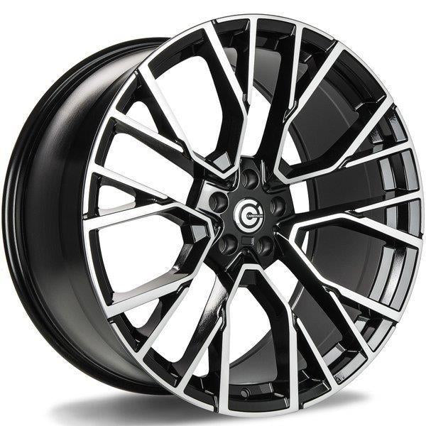 Anomaly Black Front Polished 9x20 5/112 ET30 CB66,5 60°