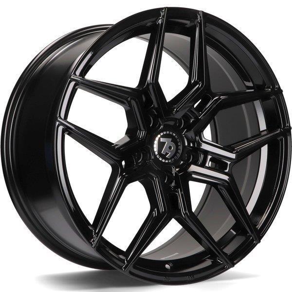 SV-B Black Glossy 8x18 5/112 ET35 CB66,5 60°