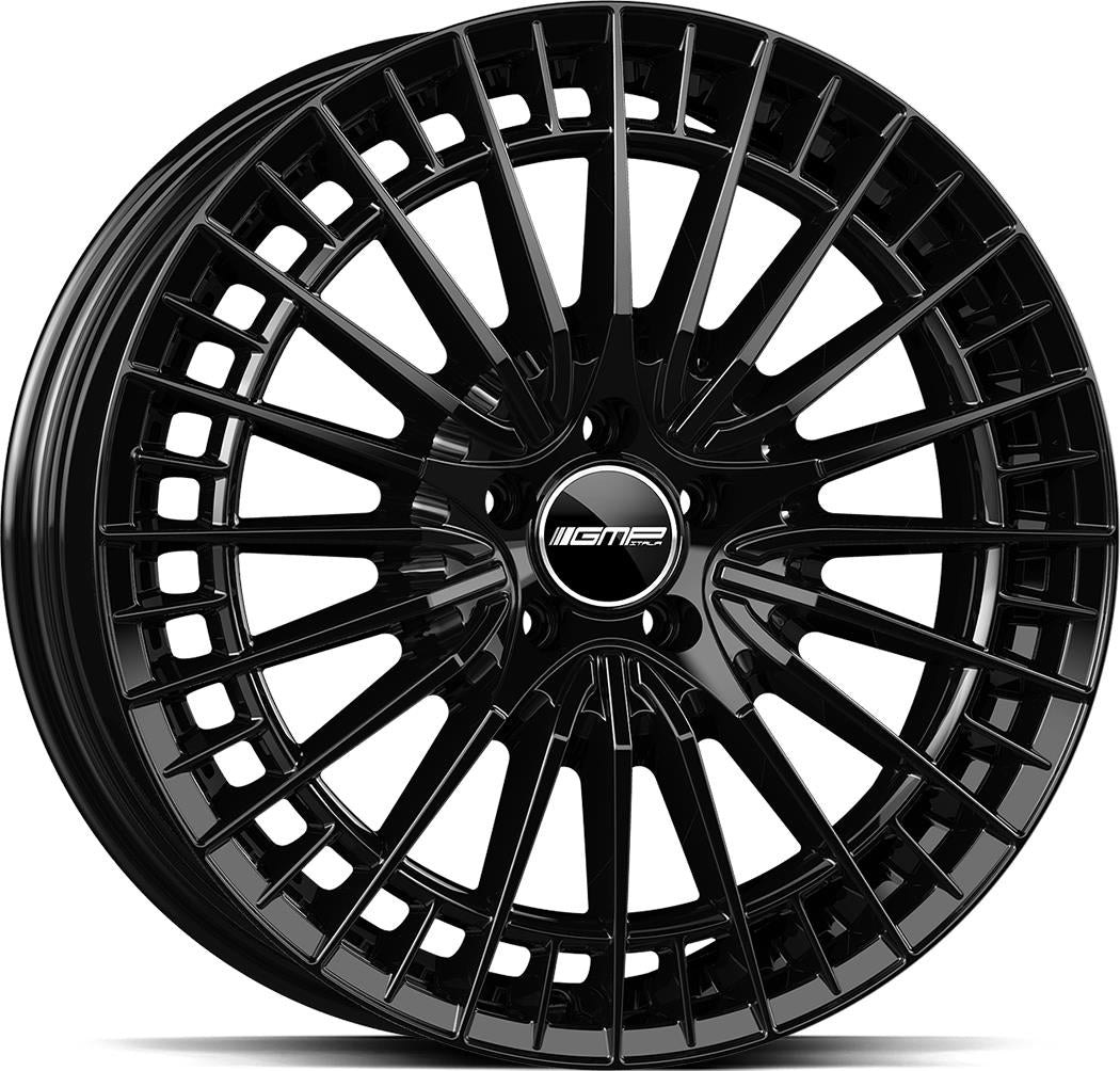 GMP Qstar Gloss Black 8x18 5/112 ET50 CB66.6 60°
