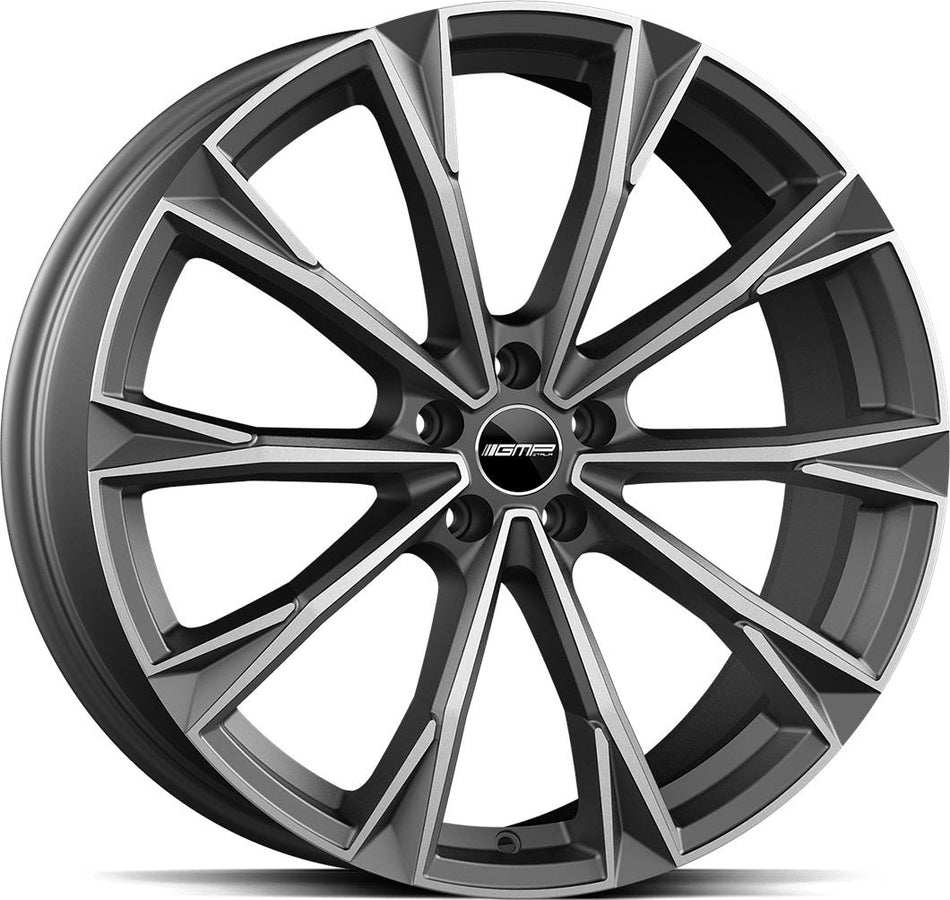 GMP Totale Matt Anthracite Diamond 8x19 5/114,3 ET45 CB73,1 60°