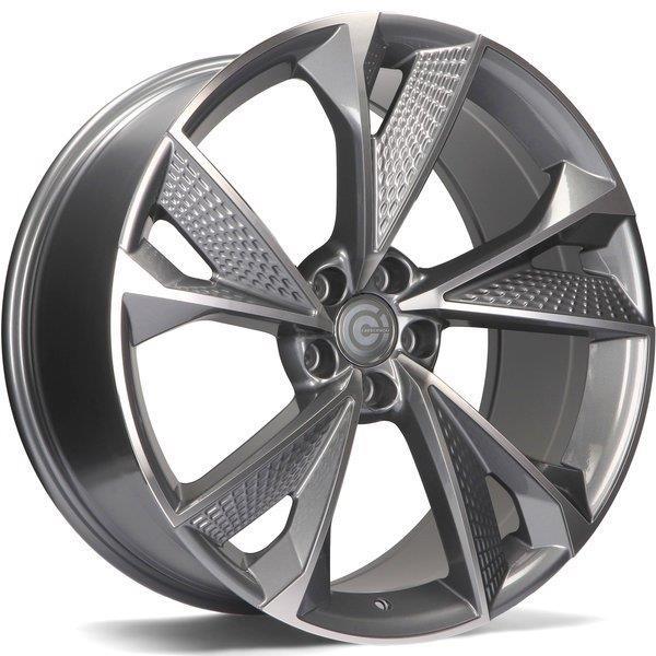 Luxury Anthracite Front Polished 9x20 5/112 ET30 CB66,5 60°
