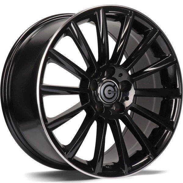 Performance Black Glossy Lip Polished 9,5x20 5/112 ET45 CB66,6 60°