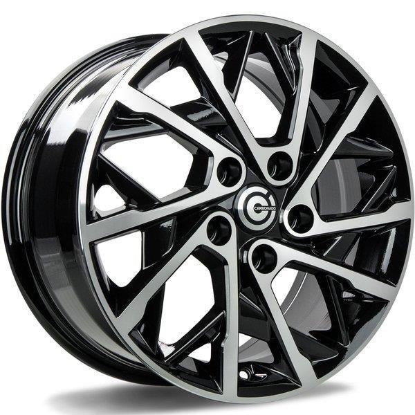 Rain Black Front Polished 6,5x16 5/114,3 ET48 CB73,1 60°