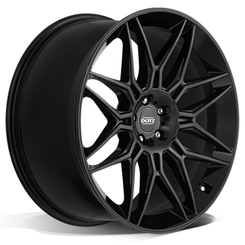 DOTZ LongBeach black 10,5x22 5/130 ET47 CB71,6 Kulkona R14
