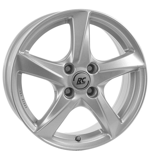 Rcdesign RC30 Kristallsilber 6,5x16 4/100 ET38 CB63,4