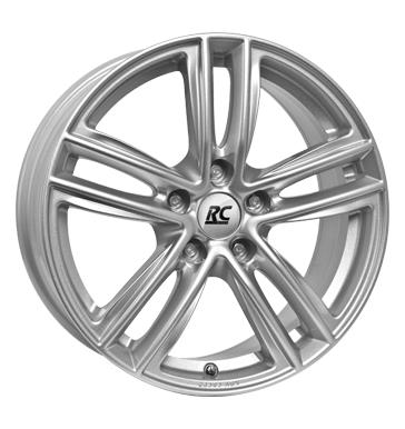 Rcdesign RC27 Kristallsilber 7,5x17 5/120 ET43 CB72,6