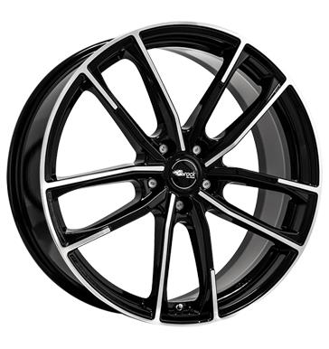 Brock B38 Schwarz Glanz Vollpoliert 8x20 5/120 ET35 CB72,6