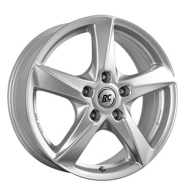 Rcdesign RC30T Kristallsilber 7x17 5/108 ET46 CB65,1