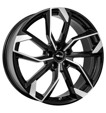 Rcdesign RC34 Schwarz Glanz Vollpoliert 8,5x20 5/108 ET45 CB63,4
