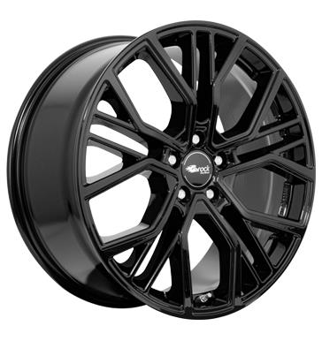 Brock B41 Schwarz Glanz 8,5x19 5/114,3 ET27 CB60,1