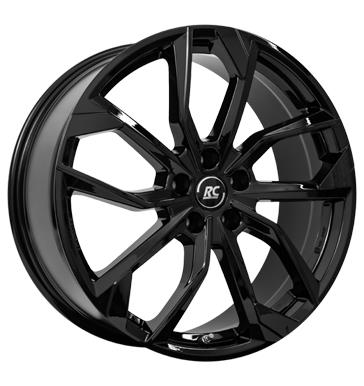 Rcdesign RC34 Schwarz Glanz 7,5x17 5/100 ET46 CB57,1