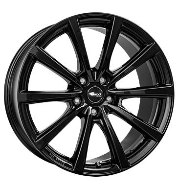 Brock B32 Schwarz Glanz 9,5x20 5/114,3 ET45 CB64,1