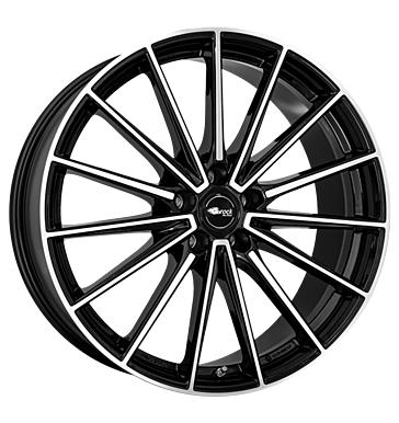 Brock B43 Schwarz Glanz Vollpoliert 8,5x20 5/112 ET35 CB66,6