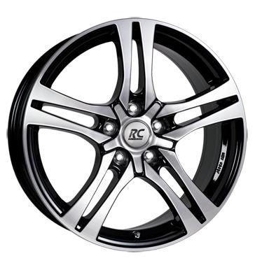 Rcdesign RC26 Schwarz Glanz Vollpoliert 7,5x17 5/100 ET38 CB63,4