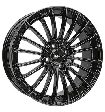 Brock B24 Schwarz Glanz 7x16 4/108 ET22 CB65,1
