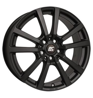Rcdesign RC25 Schwarz Klar Matt 8,5x19 5/127 ET50 CB71,6