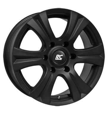 Rcdesign RC14S Schwarz Klar Matt 7,5x17 6/139,7 ET30 CB106,1