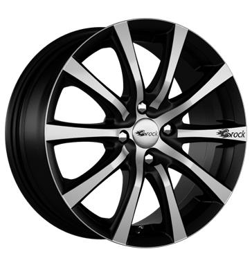 Brock B21 Schwarz Matt Vollpoliert 7,5x17 5/108 ET45 CB72,6