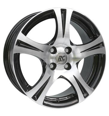 Rcdesign RC14 Schwarz Glanz Vollpoliert 6x14 4/108 ET24 CB65,1