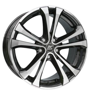 Rcdesign RC17 Schwarz Glanz Vollpoliert 8,5x20 5/108 ET35 CB72,6