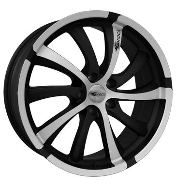 Brock B23 Schwarz Matt Vollpoliert 8x18 5/114,3 ET38 CB72,6