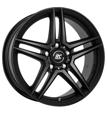 Rcdesign RC D17 Satin Black Matt 6,5x17 5/112 ET44 CB66,6