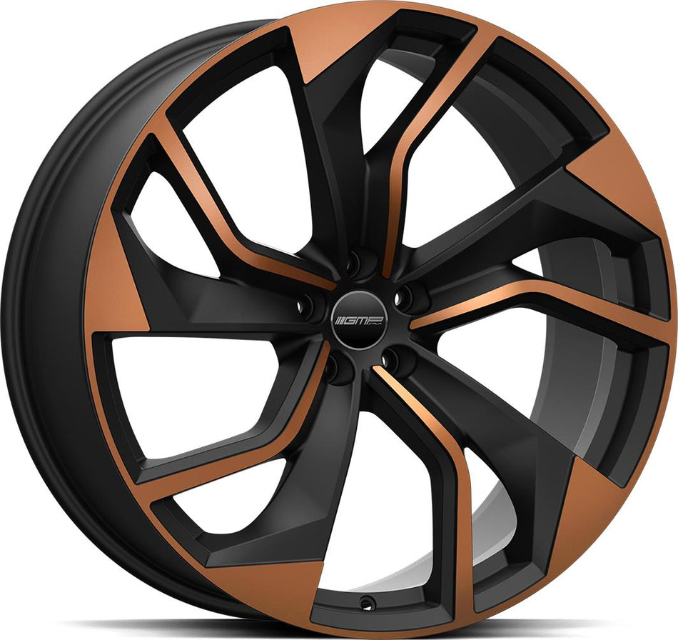 GMP Rebel Satin Black Bronze Diam 8,5x19 5/112 ET35 CB66.5 Kulkona R13