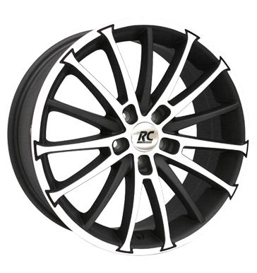 Rcdesign RC18 Schwarz Matt Vollpoliert 8x18 5/114,3 ET48 CB72,6
