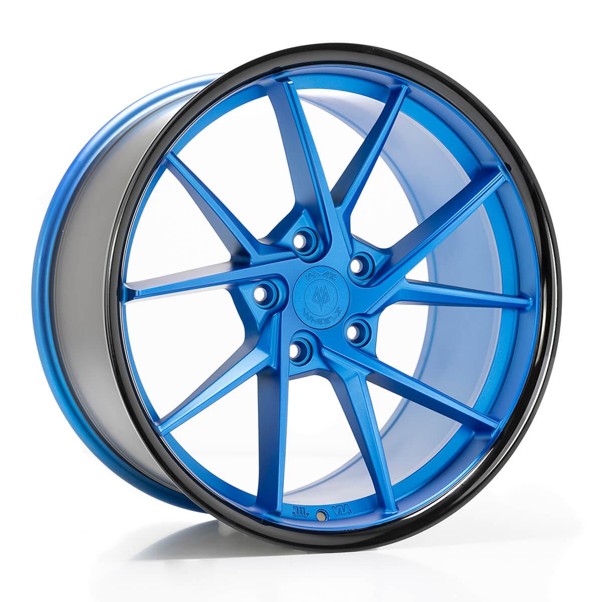 Imaz Wheels FF689 BLUE-BL-LIP 9,5x19 5/114,3 ET42 CB74,1