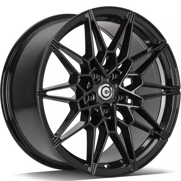 Solid Black Glossy 9x19 5/112 ET35 CB66.5 60°