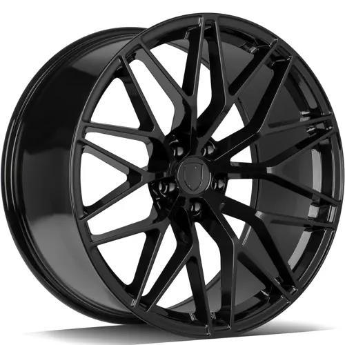 GLORY Black Glossy 9,5x21 5/112 ET26 CB66,6 60°