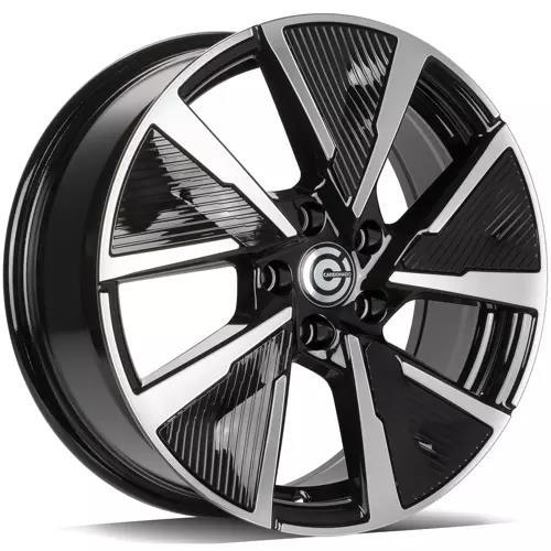 MONTPELLIER Black Front Polished 7x17 5/108 ET45 CB67,1 60°