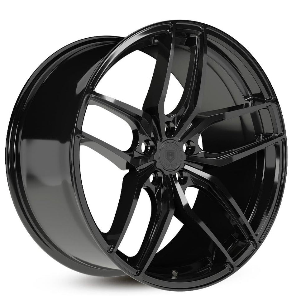 Avalon AV17 Black 8x18 5/108 ET38 CB74,1