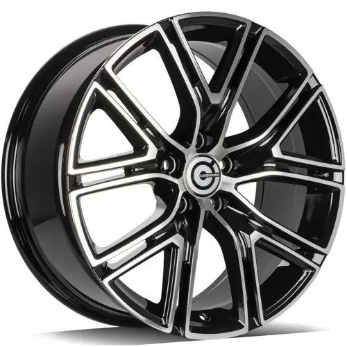 HIT Black Front Polished 8x18 5/108 ET45 CB67,1 60°