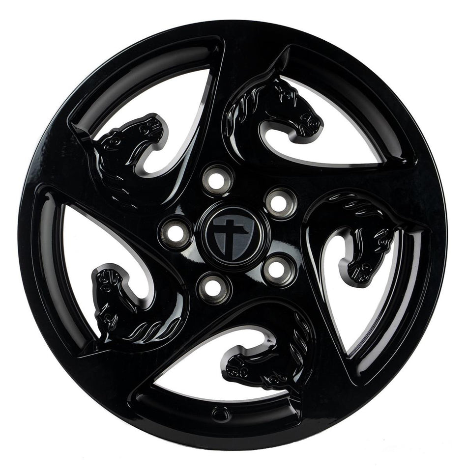 TR-Horse Black Painted 6x15 5/112 ET30 CB66,5 60°