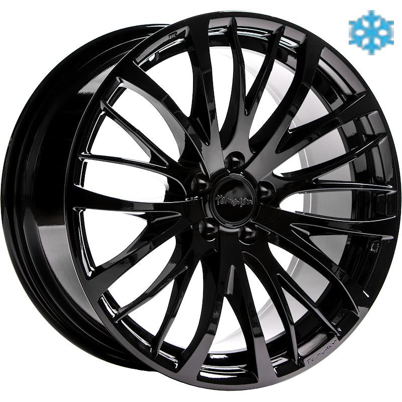 TN7 Black Painted 8,5x18 5/108 ET40 CB72,6 60°