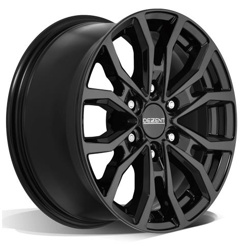 Dezent KC black 8x18 6/139,7 ET20 CB106,1 Flat