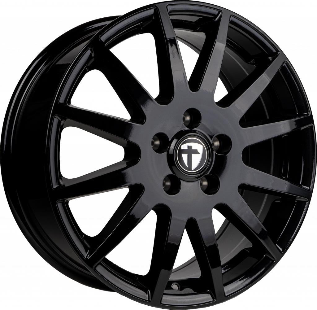 TN1F Black Painted 6,5x16 5/118 ET60 CB71,1 60°