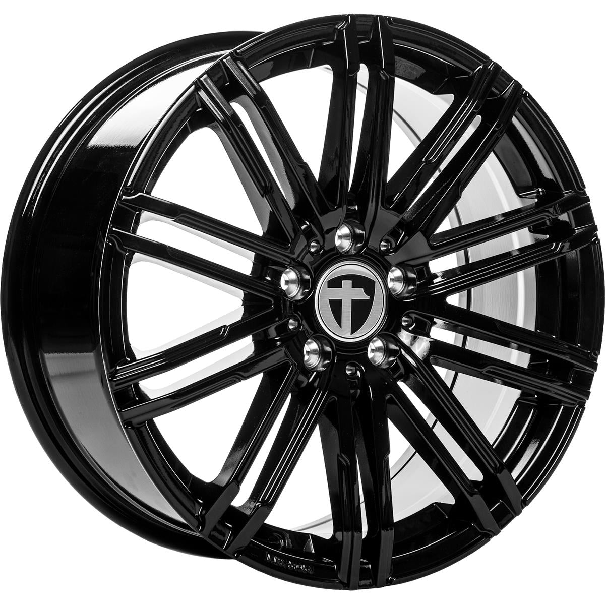 TN18 Black Painted 8x18 5/112 ET48 CB66,6 60°