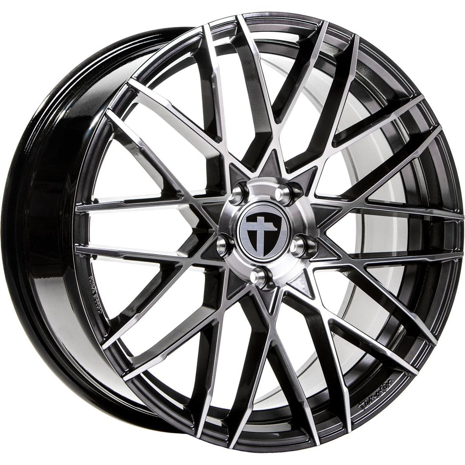 TN19 Dark Hyperblack Polished 8,5x19 5/112 ET45 CB72,6 60°