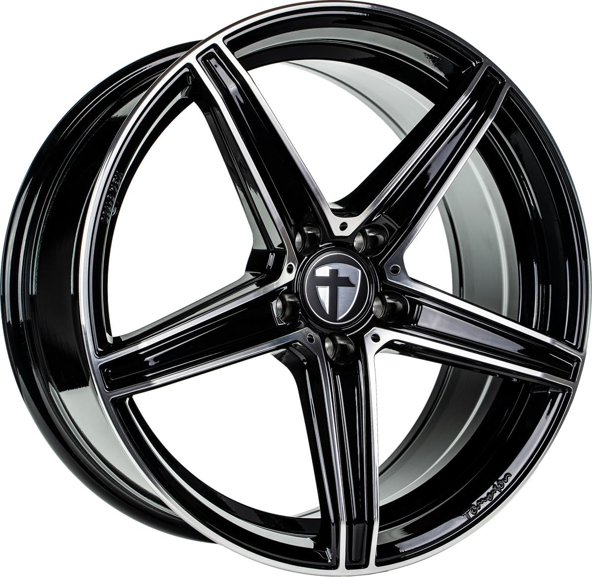 TN20 New Black Polished 8x18 5/114,3 ET45 CB72,6 60°