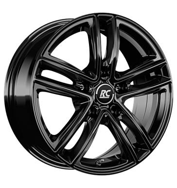 Rcdesign RC27 Schwarz Glanz 8x18 5/108 ET52 CB63,4