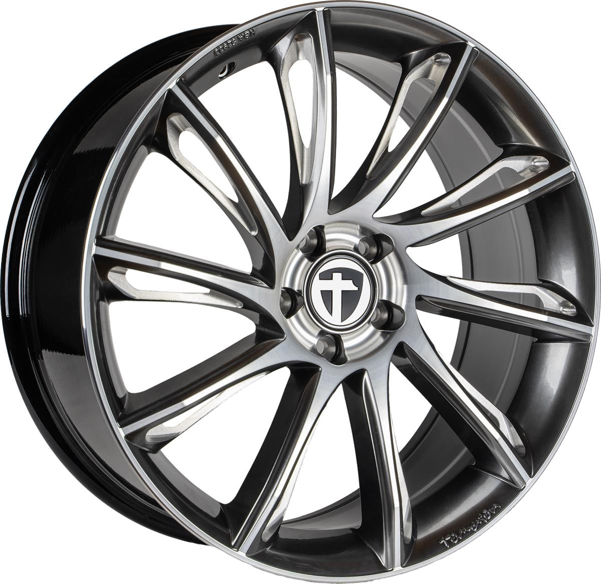 TN24 Dark Hyperblack Rim Polished 8,5x19 5/112 ET45 CB72,6 60°