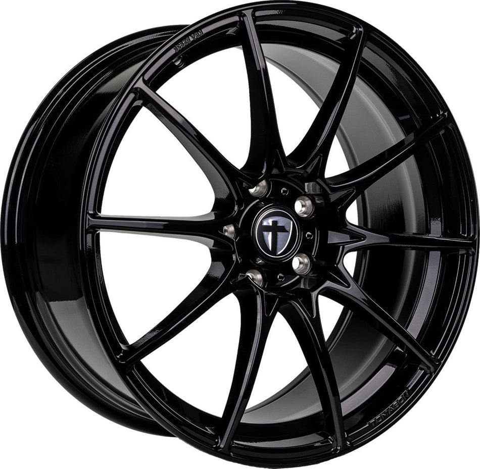 TN25 Superlight Black Painted 8x18 5/112 ET45 CB72,6 60°
